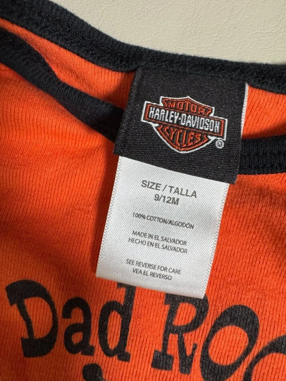 Harley-Davidson Baby Bodysuit 